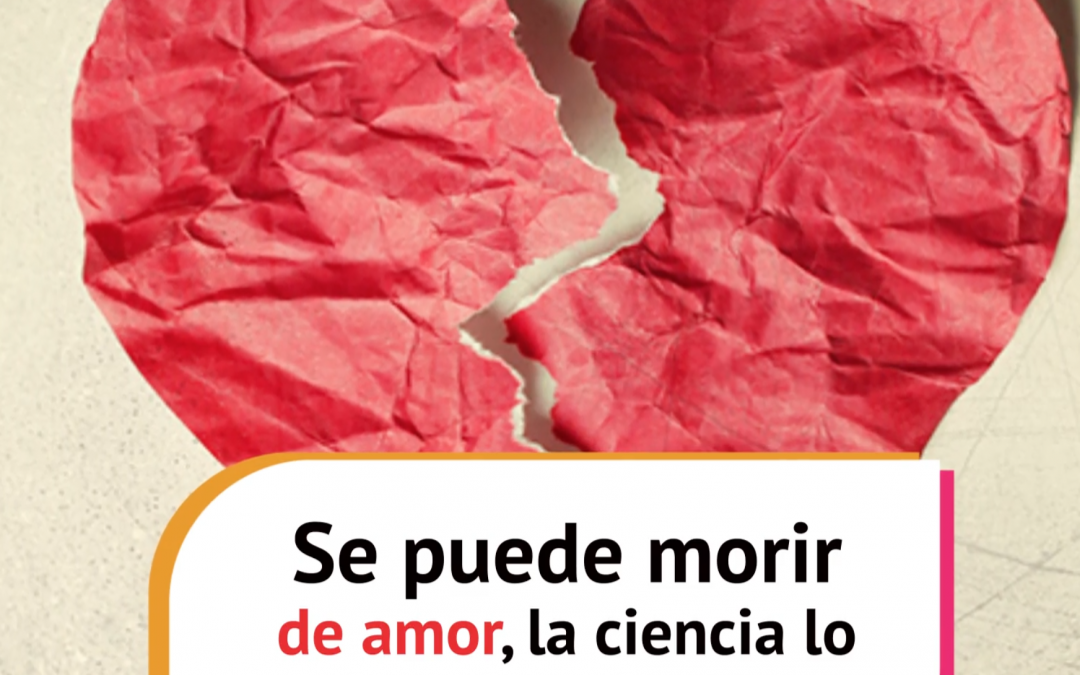 Se puede morir de amor…