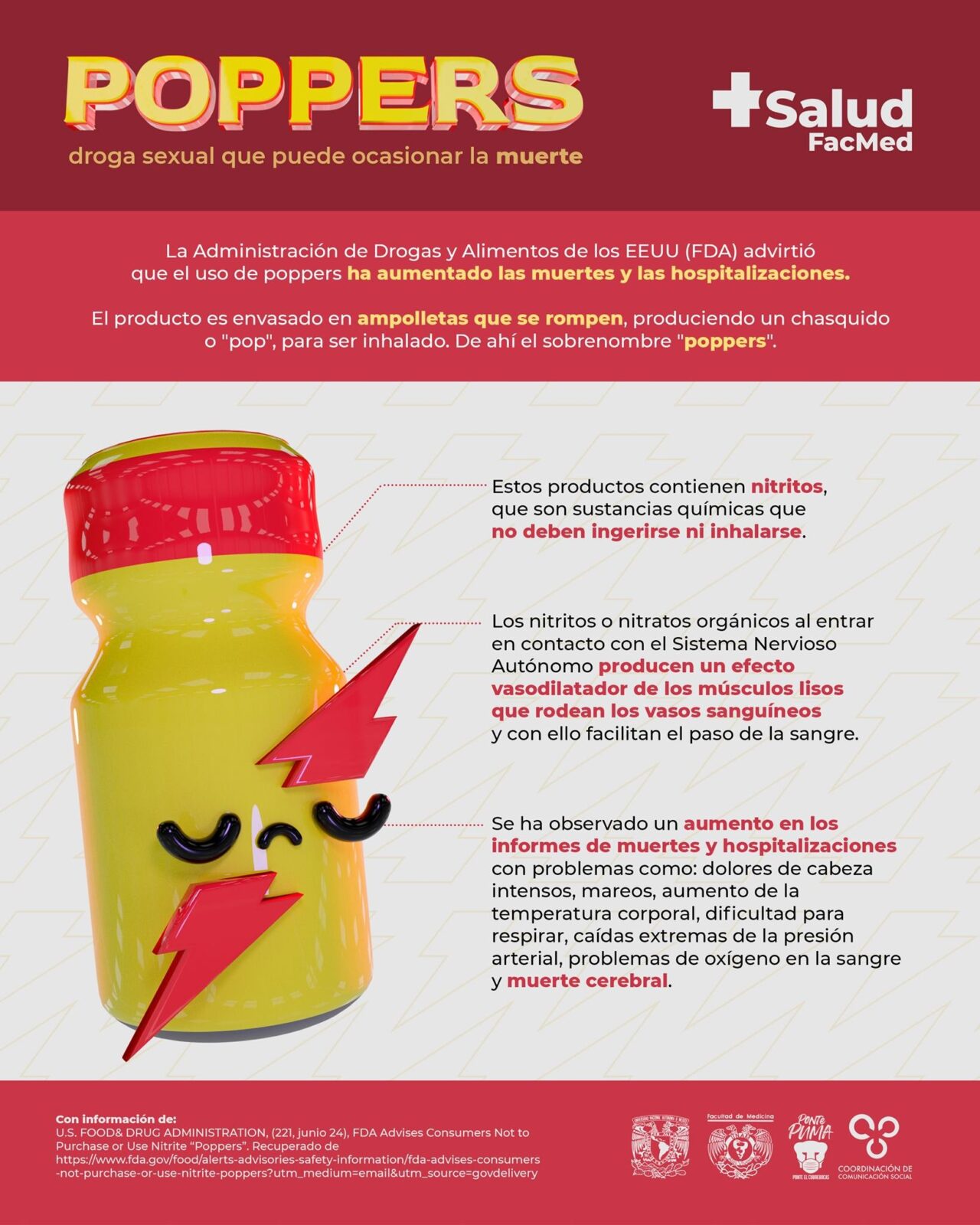 ¿Qué son los Poppers? - +Salud FacMed